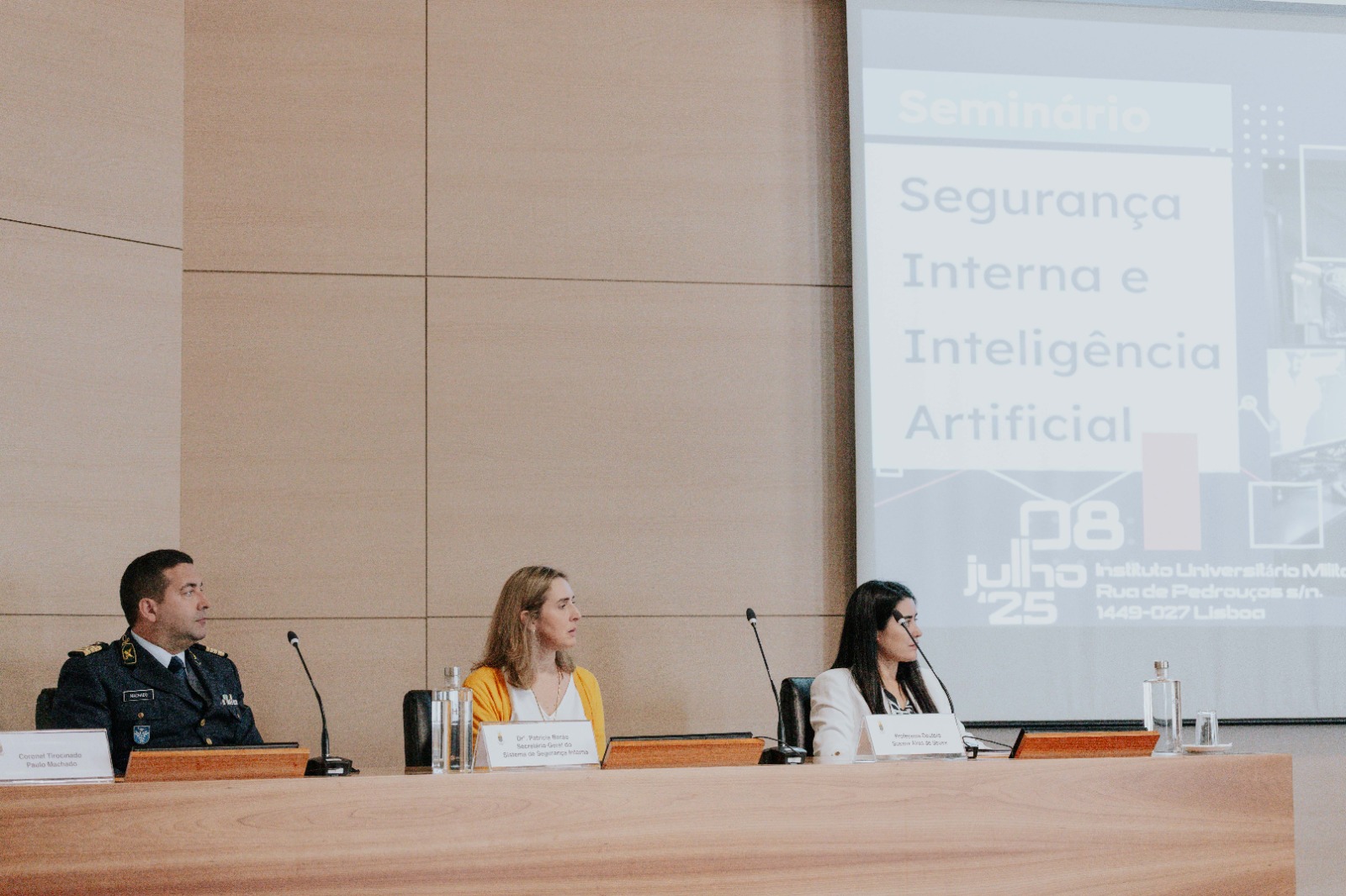 Seminário Segurança Interna e Inteligência Artificial